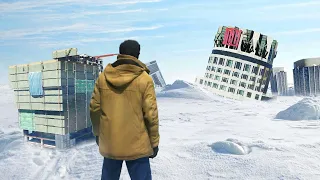 GTA 5 - The BIGGEST Ice Age EVER!! (ZOMBIES & EXTREME WEATHER) || GTA 5 MODS