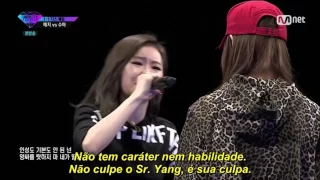 Yezi VS Sua Diss Battle - Unpretty Rapstar 2 Pt br