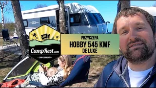 Przyczepa kempingowa Hobby 545 KMF De Luxe - Test CampRest