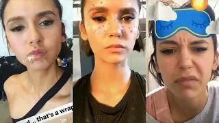 Nina Dobrev | Instagram Story Videos | October 11 2017