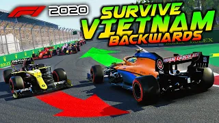 SURVIVE VIETNAM...BACKWARDS - F1 2020 Extreme Damage Game Mod (Hanoi)