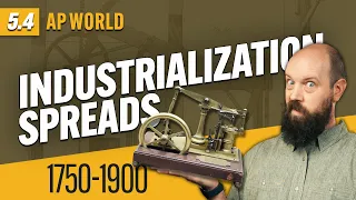 The SPREAD of INDUSTRIALIZATION from 1750-1900 [AP World History Review—Unit 5 Topic 4]