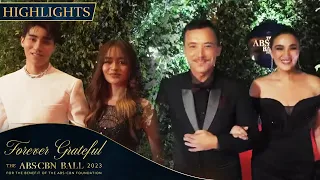 Brent, Vivoree, Epi and Sunshine absolutely slay on the red carpet | ABS-CBN Ball 2023 Highlights