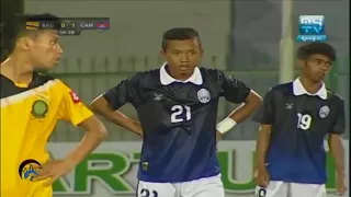 Goals replay Cambodia U16 2 0 Brunei U16 13 07 2016   YouTube