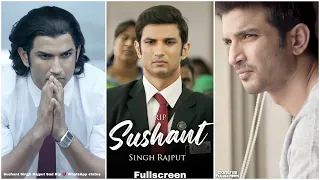 Sushant Singh Rajput Fullscreen Whatsapp Status | Sushant RIP Status | Sad Status Besabriyaan Status