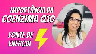 IMPORTÂNCIA DA COENZIMA Q10 NA ESTÉTICA, FONTE DE ENERGIA CELULAR  !