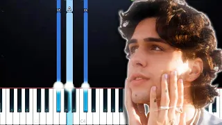 Stephen Sanchez - Send My Heart A Kiss (Piano Tutorial)