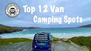 The top 12 Campervan Destinations We’ve Been to This Year