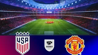 FC 24 - USWNT vs. MANCHESTER UTD | May 2, 2024 | Friendly Match | PS5 Simulation