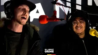 SOX b2b Manga Saint Hilare freestyle for I-SON | All About Grime radio show