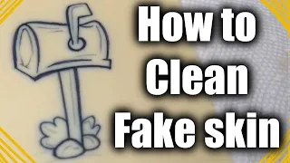 How to clean fake tattoo skin