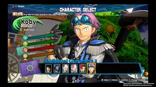 ONE PIECE Pirate Warriors 4 - COBY (FILM : RED) Complete Move set & Walkthrough Gameplay