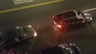 "I'm a Chinese Driver!" - Road Rage at Historic Pine Avenue, Downtown Long Beach, Los Angeles