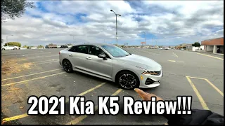 2021 Kia K5 Review, walk-around and testdrive