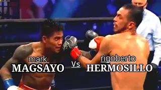 Mark "Magnifico" Magsayo Vs Hermosillo fight..