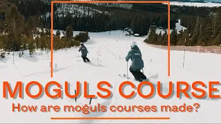 How to build a moguls course Lesson3 Mogul skiing - Ski de Bosses