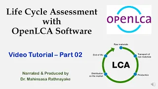 OpenLCA Software Tutorial - Part 02