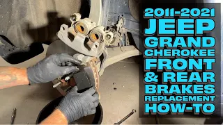 2018 Jeep Grand Cherokee Front & Rear Brakes Replacement How-To