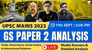 UPSC Mains GS Paper Analysis-UPSC Mains 2023 | Mrunal Patel, Atish Mathur, Sidharth Arora | UPSC