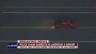 Police chase in Denver and Lakewood