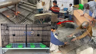 Making a Beautiful Bird Cage in the factory