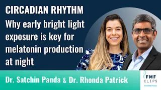 Why early bright light exposure is key for melatonin production at night | Dr. Satchin Panda