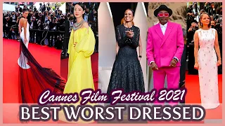 Best Worst Dressed Cannes Film Festival 2021 | Bella Hadid Mati Diop Candace Swanepoel Jodie Foster