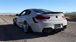 World's Only BAGGED BMW F13 M6 w/ ARMYTRIX Exhaust & PSM Wide Body - NASTY SOUND!