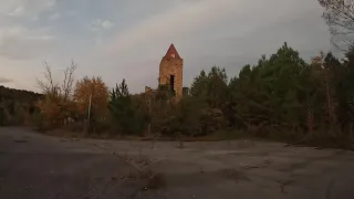 An Abandoned Reform School for Girls at Night