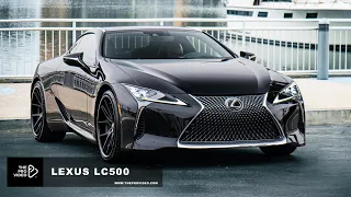 This is the Lexus LC500 2019  in L.A.