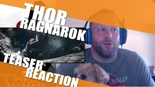 Thor: Ragnarok Teaser Trailer Reaction - I can palm Mjölnir too...