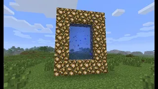 Minecraft April Fools 2023: AETHER PORTAL