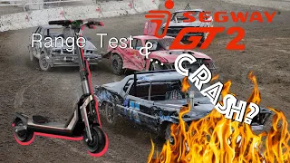 Segway ✨GT2✨ Range Testing and... 💥CRASH?💥
