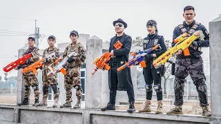 LTT Game Nerf War : SWAT Warriors SEAL X Nerf Guns Fight Criminal Group One Eye Special Task Force