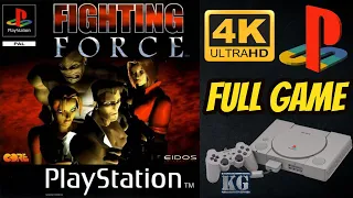 Fighting Force | PS1 | 4K60ᶠᵖˢ UHD🔴| Longplay Walkthrough Playthrough Full Movie Game