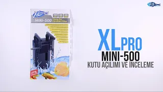 XLPRO MINI-500 Askı Filtre Kutu Açılımı | Atakanpetshop