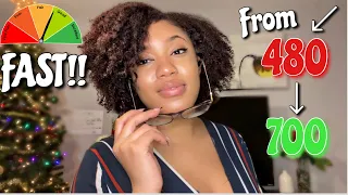 RAISE YOUR CREDIT SCORE 250 POINTS FAST!| EASY TIPS TO IMPROVE YOUR CREDIT SCORE ASAP + MY MISTAKES