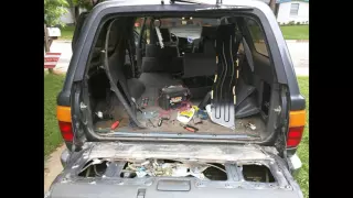 Rear Window Repair on 90-95 4runner Toyota