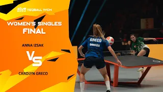 USA vs Hungary - Women's Singles, Final - Teqball World Championships 2022 Nuremberg