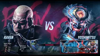 Goattack (raven) VS eyemusician (yoshimitsu) - Tekken 8 Rank Match