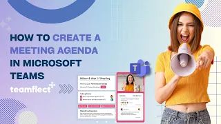 How to create a meeting agenda in Microsoft Teams?