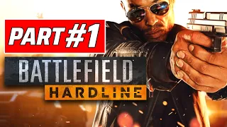 BATTLEFIELD HARDLINE Gameplay Walkthrough Campaign - Part 1 - Back to School | [No Commentary]