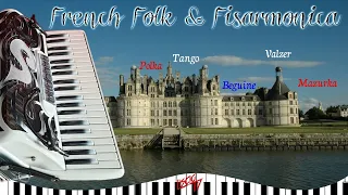 French Folk & Fisarmonica | Ballo Liscio Folk Tradizionale 2024 | Valzer, Polka, Tango