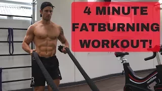 4 Minute Fat Burning Battle Rope Finisher Workout! #CrockFit