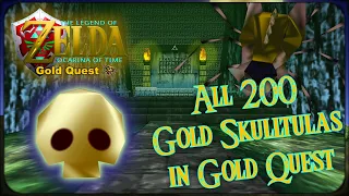 ALLE 200 GOLDENEN SKULLTULAS - The Legend of Zelda "Gold Quest" #Special 3 [DEUTSCH]