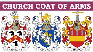 Church Coat of Arms & Family Crest - Symbols, Bearers, History