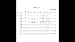 All I Know of Love | Rob Dietz - Score and Sound