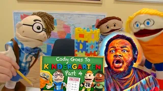 SML Movie: Cody Goes To Kindergarten! Part 4 (REACTION) #sml #smlcody #jeffy 😂🧸✏️