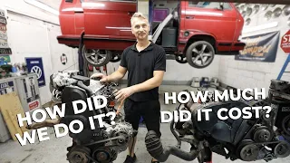 How do you do a Golf GTI Engine Swap into a T25?