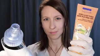 ASMR Face Care with Latex Gloves